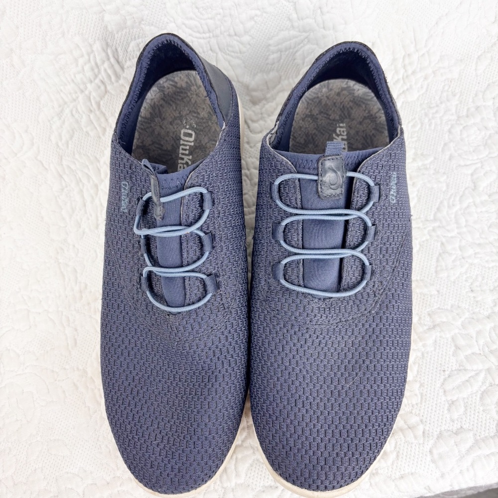 Olukai Alapa Li Men’s Slip-on Navy Sneakers size 10